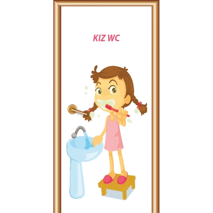 Bay-Bayan WC Kapı Giydirme 45