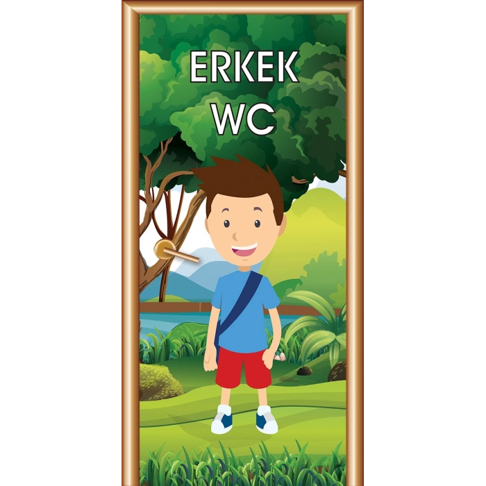 Bay-Bayan Wc Kapı Giydirme 63