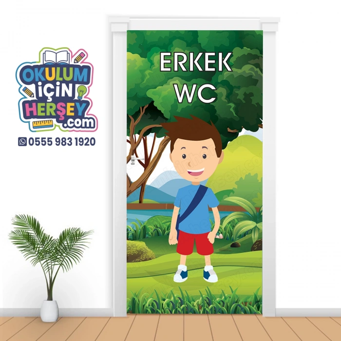 Bay-Bayan Wc Kapı Giydirme 63