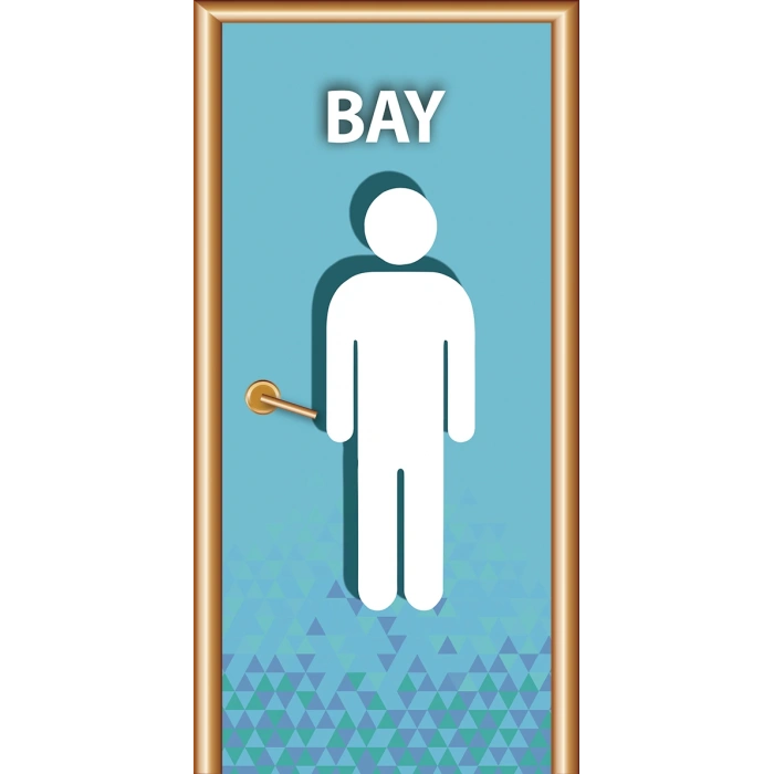 Bay-Bayan Wc Kapı Giydirme 64