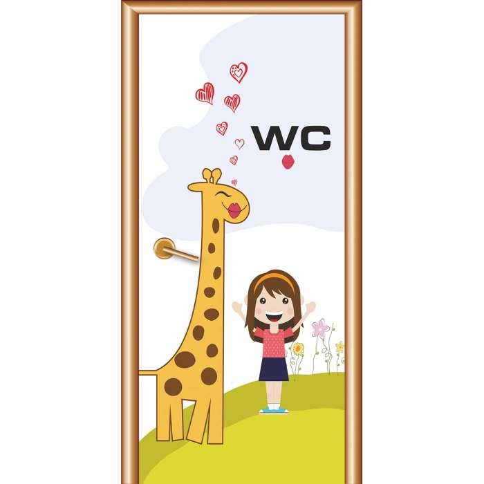 Bay-Bayan Wc Kapı Giydirme 67