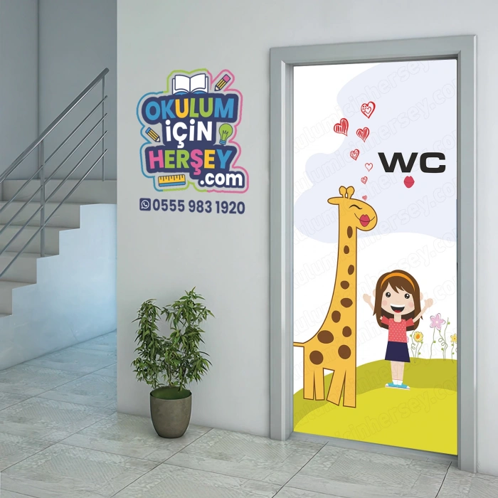 Bay-Bayan Wc Kapı Giydirme 67