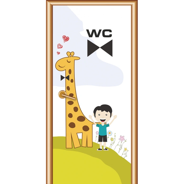 Bay-Bayan Wc Kapı Giydirme 68