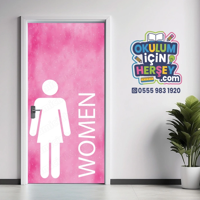 Bay-Bayan Wc Kapı Giydirme 71