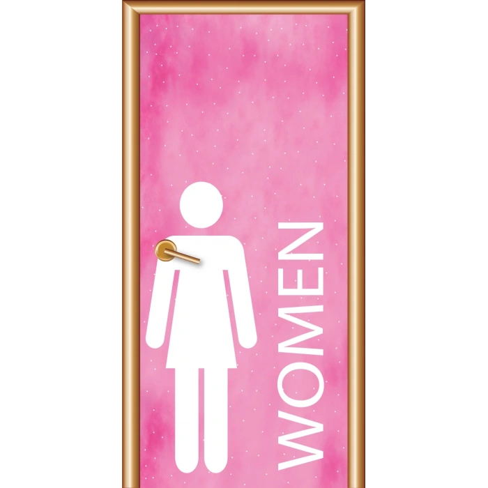 Bay-Bayan Wc Kapı Giydirme 71