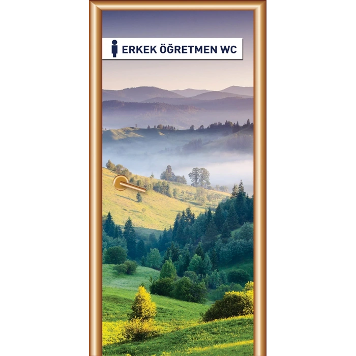 Bay-Bayan Wc Kapı Giydirme 72