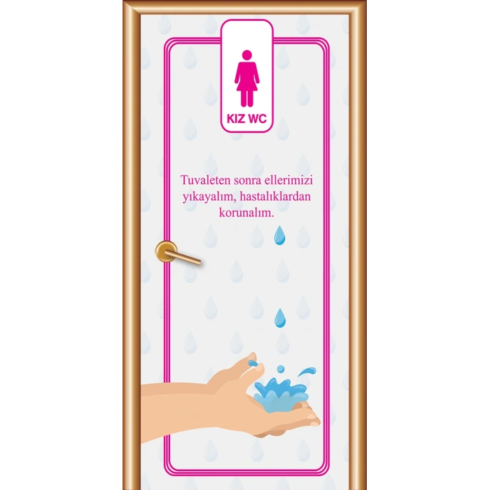 Bay-Bayan Wc Kapı Giydirme 73