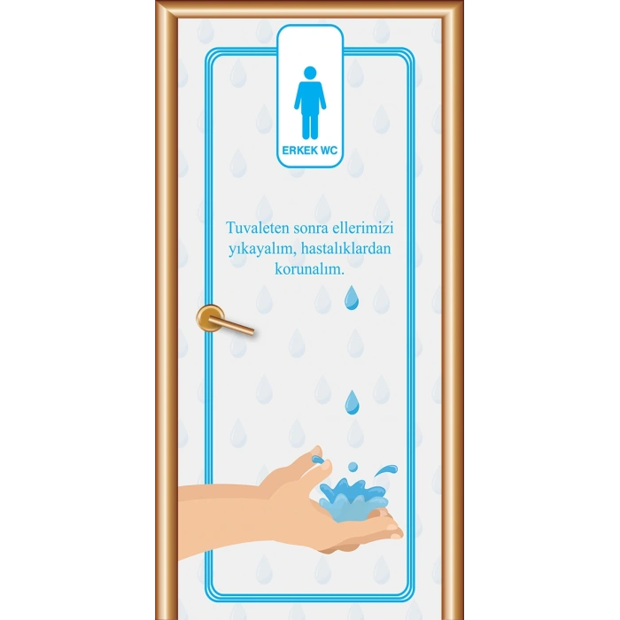 Bay-Bayan Wc Kapı Giydirme 74