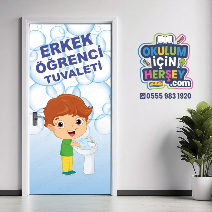 Bay-Bayan Wc Kapı Giydirme 80