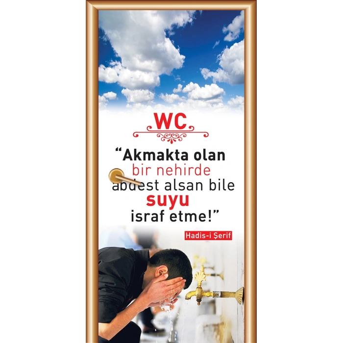 Bay-Bayan WC Kapı Giydirme 85