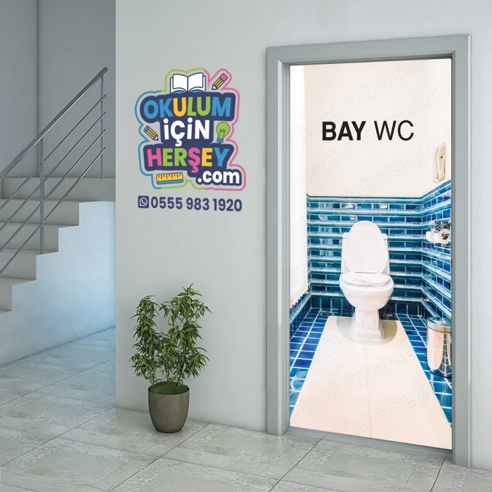 Bay-Bayan WC Kapı Giydirme 86