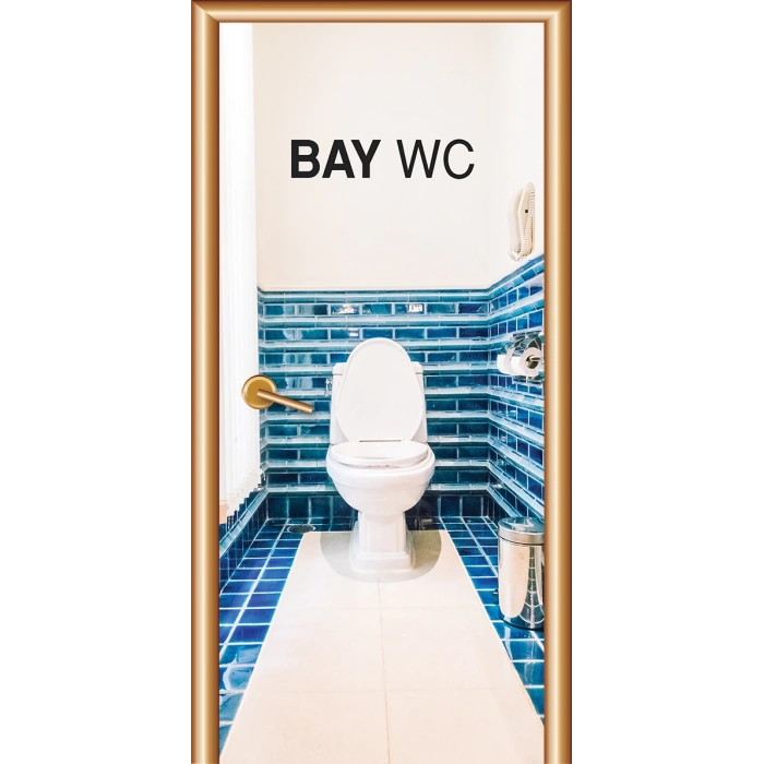 Bay-Bayan WC Kapı Giydirme 86