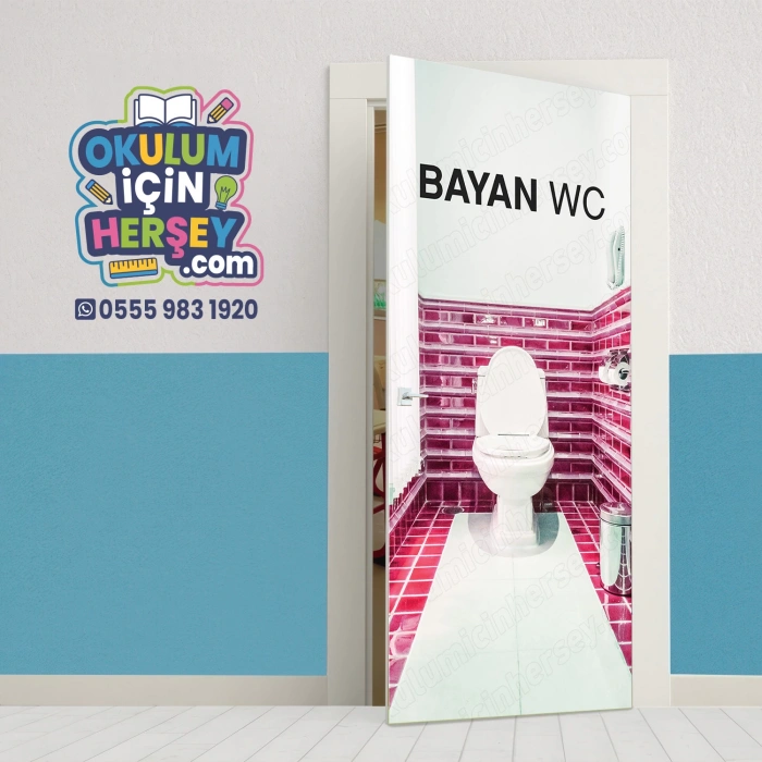 Bay-Bayan WC Kapı Giydirme 87