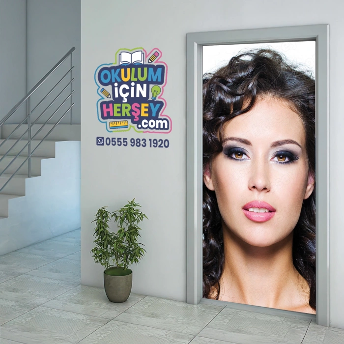 Bayan Kuaför Kapı Giydirme 01