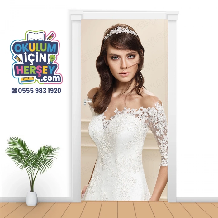 Bayan Kuaför Kapı Giydirme 08