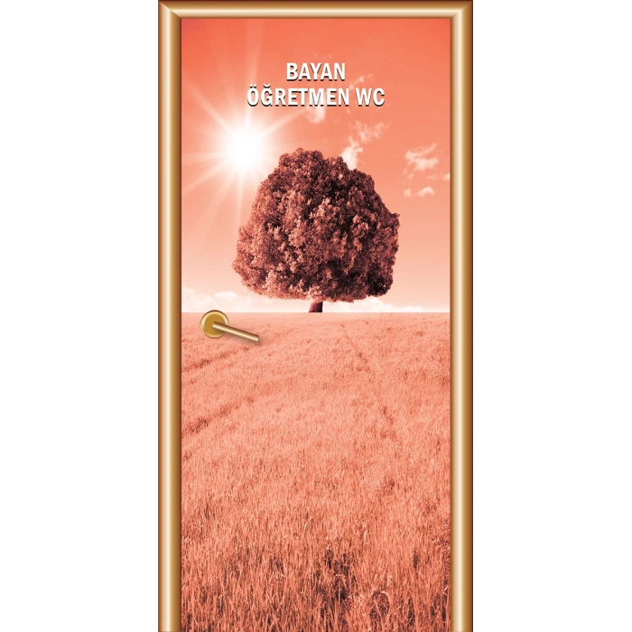 Bayan WC Kapı Giydirme 93