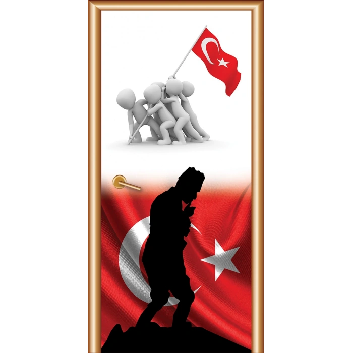 Bayrak Kapı Giydirme 01