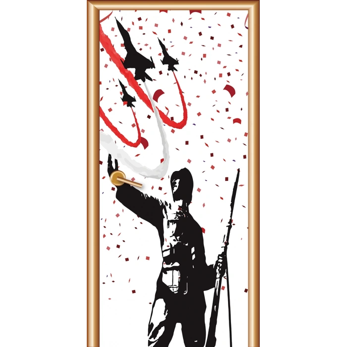 Bayrak Kapı Giydirme 05