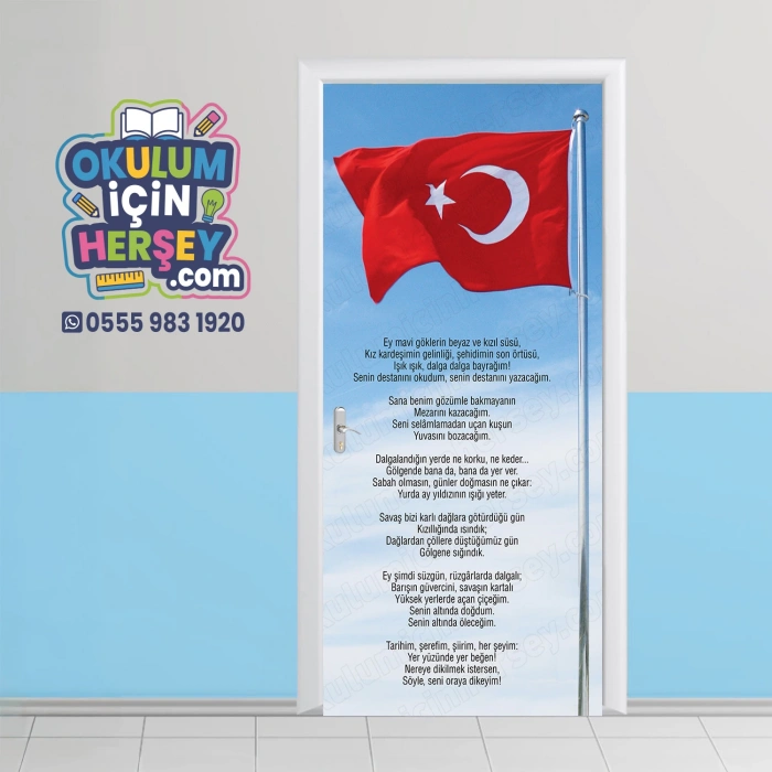 Bayrak Kapı Giydirme 07