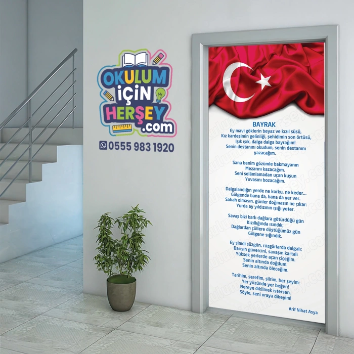 Bayrak Kapı Giydirme 13