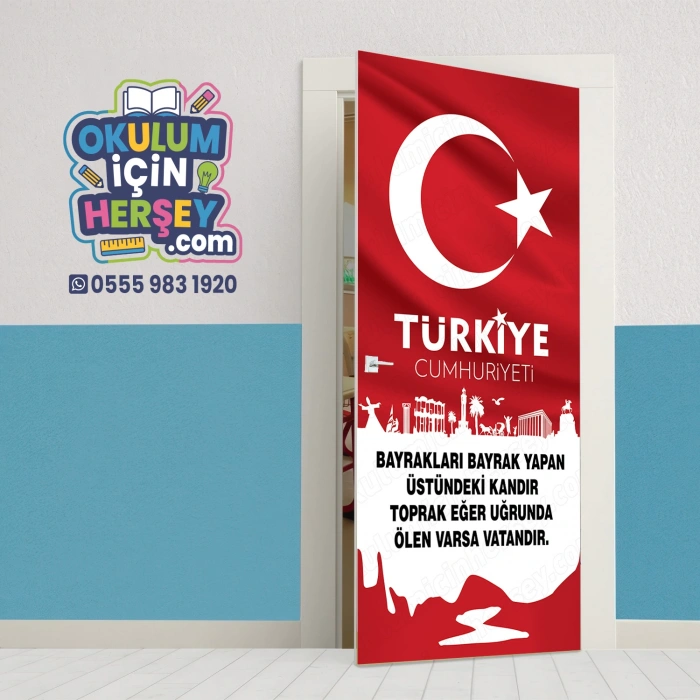 Bayrak Kapı Giydirme 14