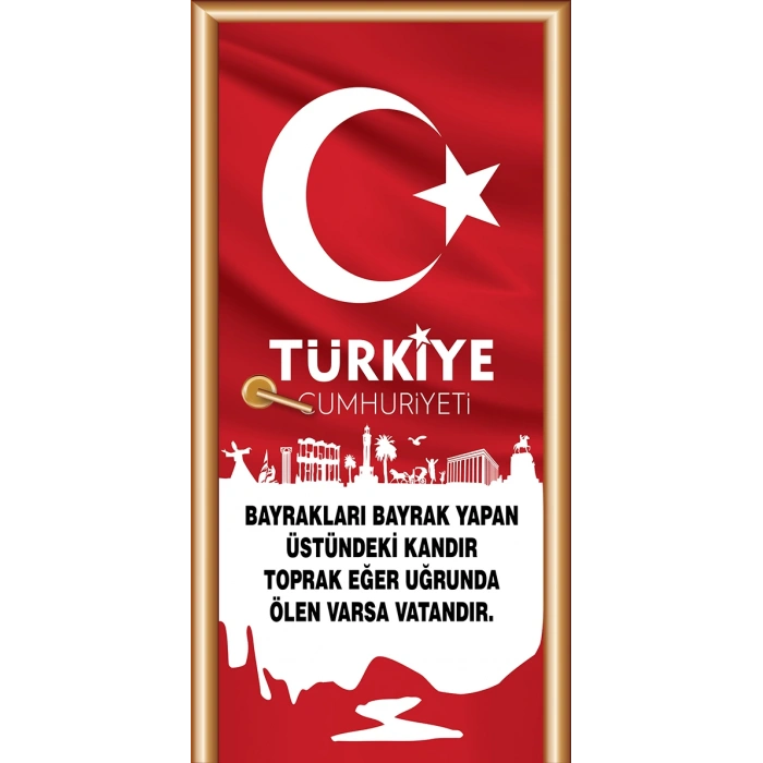 Bayrak Kapı Giydirme 14