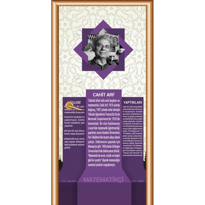 Bilim İnsanları Cahit Arf Kapı Giydirme 04