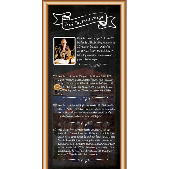 Bilim İnsanları Fuat Sezgin Kapı Giydirme 92