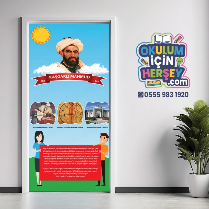 Bilim İnsanları Kaşgarlı Mahmut Kapı giydirme KG Bİ 100