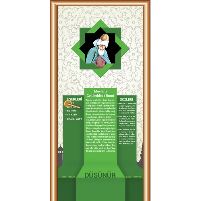 Bilim İnsanları Mevlana Kapı Giydirme 11