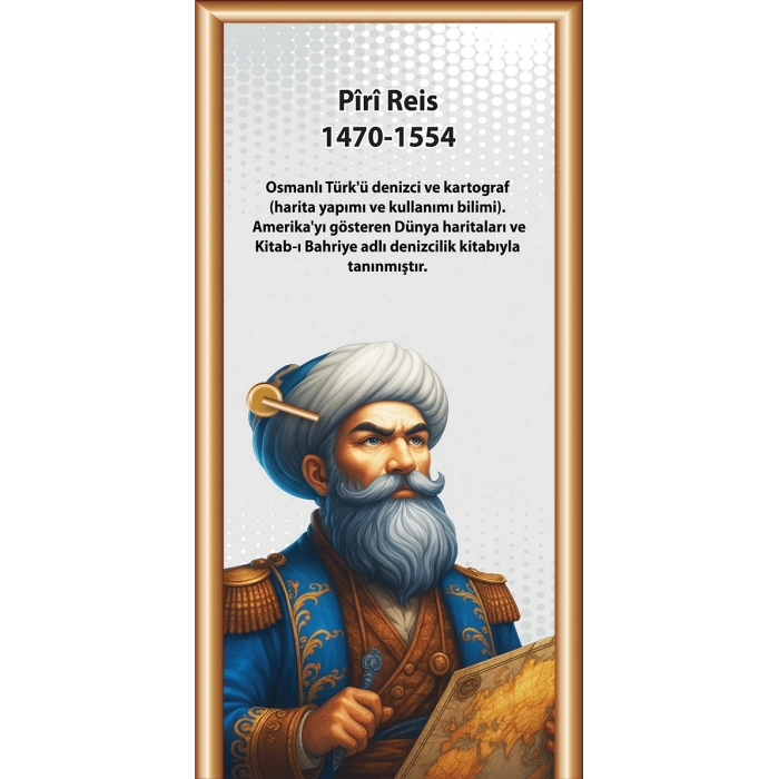 Bilim İnsanları Piri Reis Kapı Giydirme KG Bİ 97