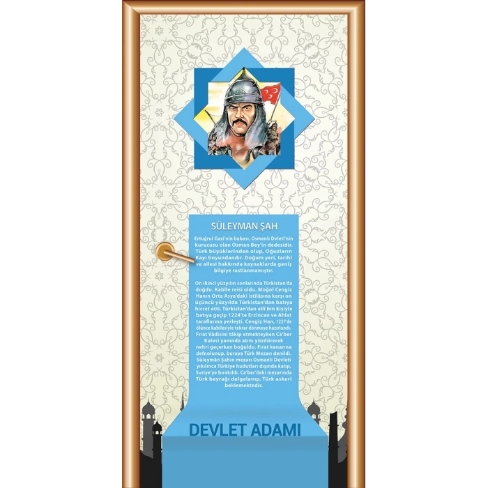 Bilim İnsanları Süleyman Şah Kapı Giydirme 16