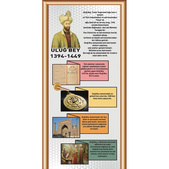 Bilim İnsanları Ulug Bey Kapı giydirme KG Bİ 111