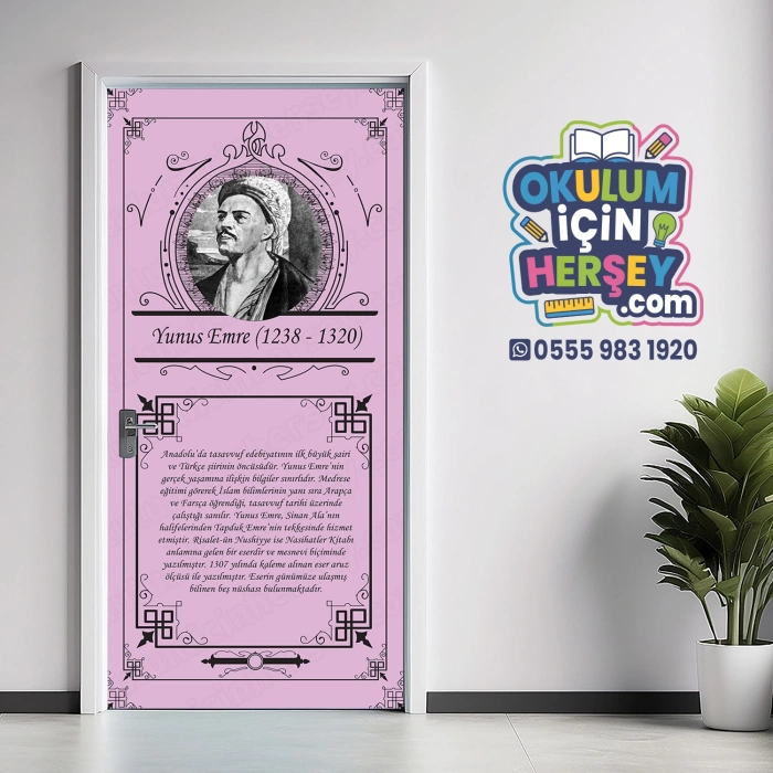 Bilim İnsanları Yunus Emre Kapı giydirme KG Bİ 110