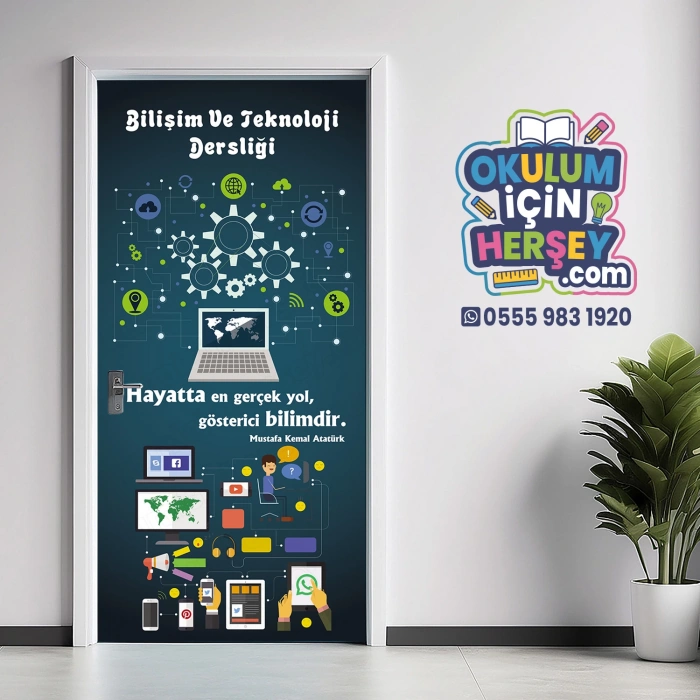 Bilim Sanat Kültür Kapı Giydirme 01