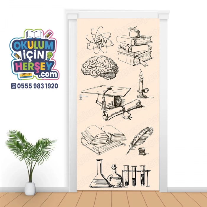 Bilim Sanat Kültür Kapı Giydirme 19