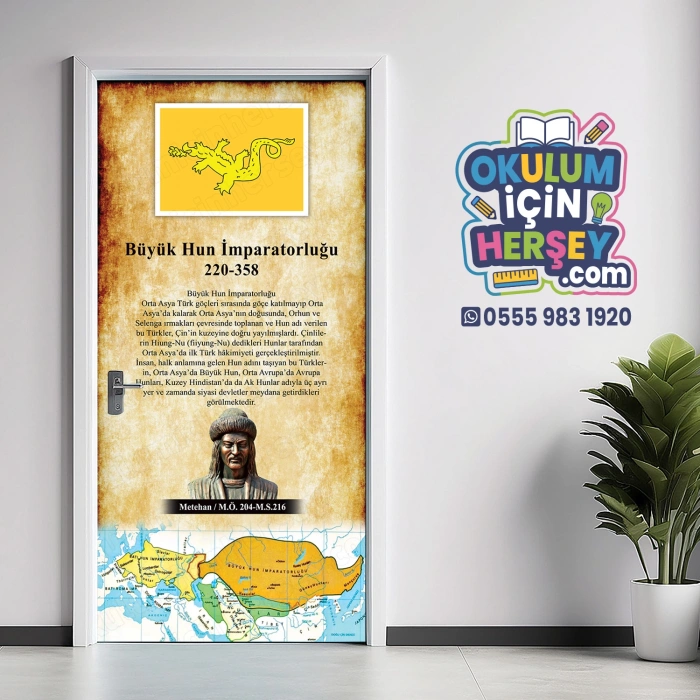 Büyük Hun Devleti Kapı Giydirme 01