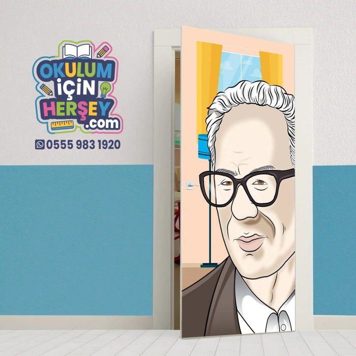 Cahit Arf Bilim İnsanları Kapı Giydirme 80