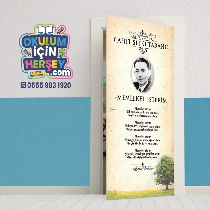 Cahit Sıtkı Tarancı Kapı Giydirme 54