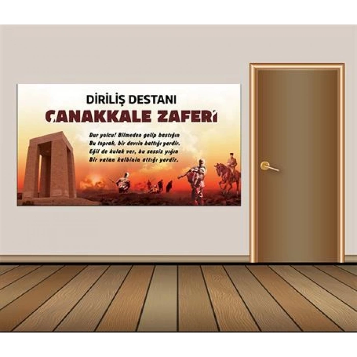 Çanakkale Haftası Duvar Giydirme 02