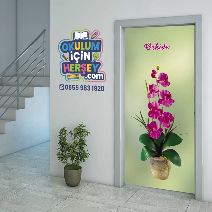 Çiçek Kapı Giydirme 03