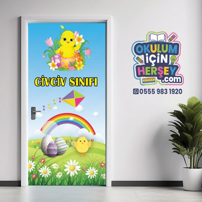 Civciv Sınıfı Kapı Giydirme 171