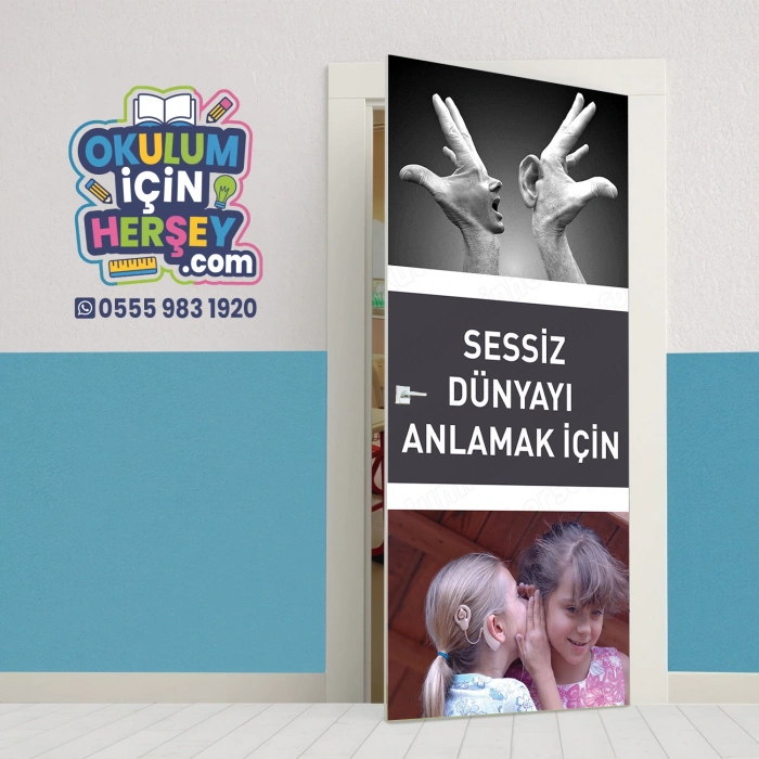 Çocuk Gelişimi Odası Kapı Giydirme 43