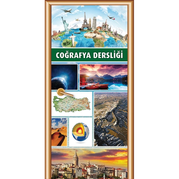 Coğrafya Sınıfı Kapı Giydirme 03