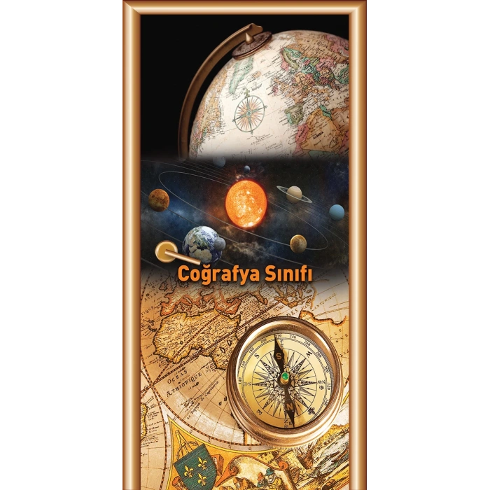 Coğrafya Sınıfı Kapı Giydirme 04