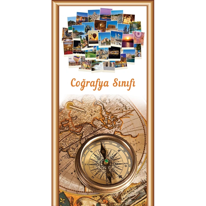 Coğrafya Sınıfı Kapı Giydirme 06