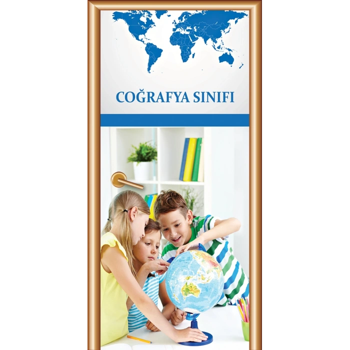 Coğrafya Sınıfı Kapı Giydirme 07