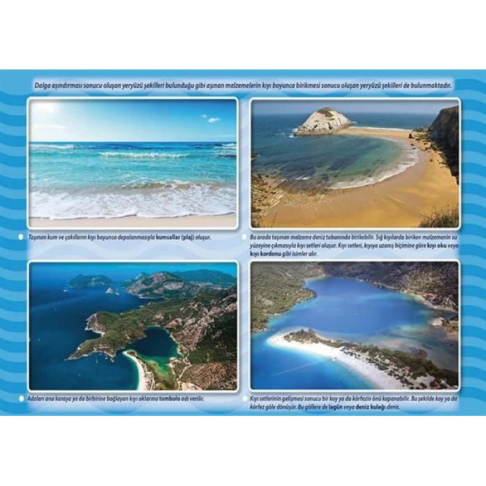 Dalga ve Akıntıların Oluşturduğu Birikim Şekilleri P COG 42