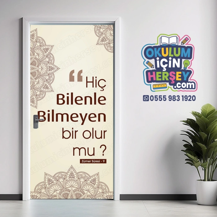 Din Kültürü Kapı Giydirme 15
