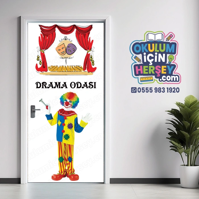 Drama Odası Kapı Giydirme 02